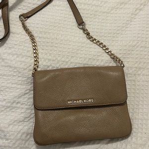 Michael Kors crossbody bag, beige color